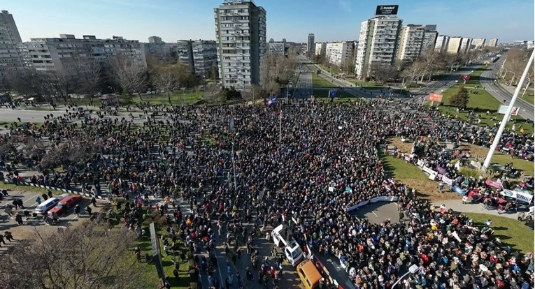 Novi prosvjedi u Srbiji, raste potpora studentima, tisuće prosvjedovale i u Ljubljani